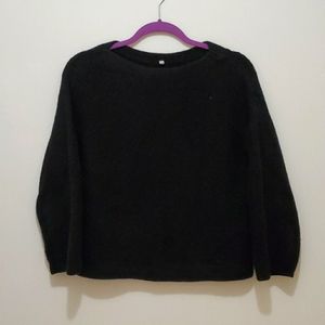 Muji boat neck sweater